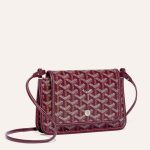 Goyard Plumet Pocket Wallet Bordeaux